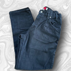 𝅺VINTAGE Levi’s Loose Silver Tab Black Denim Jeans 31x32